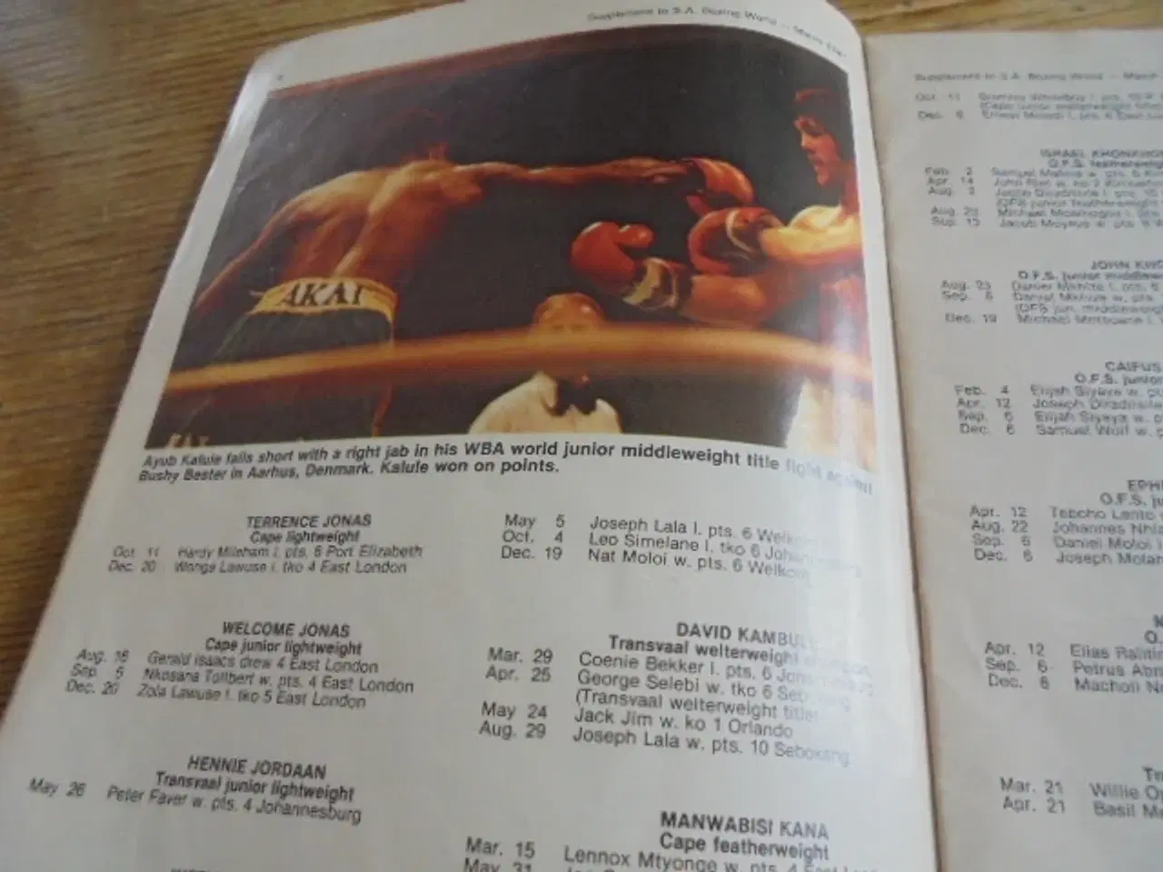 Billede 8 - Boxing Illustrated Record Book 1978, -79 og -81  