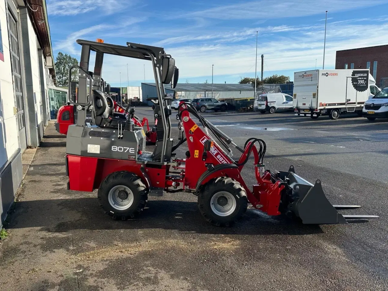 Billede 4 - HZM 807E Elektrisk Minilæsser