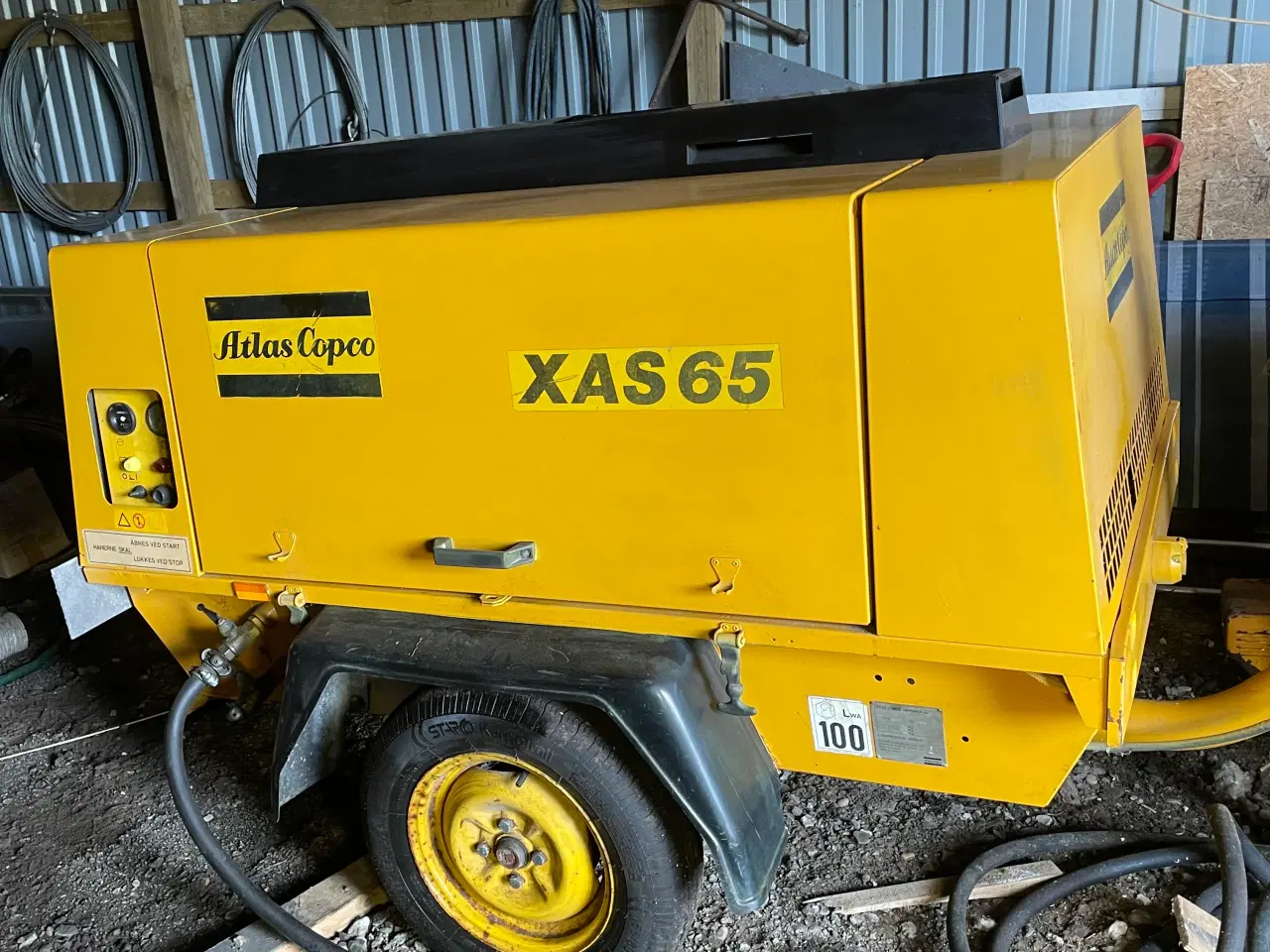 Billede 1 - Atlas copco kompressor kun 443 timer 