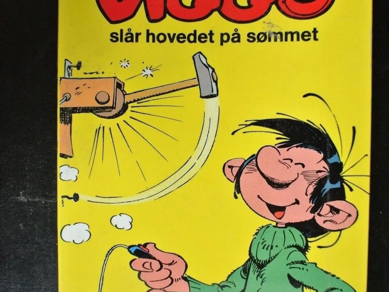 Billede 1 - mini comics 1 - vakse viggo slår hovedet på sømmet