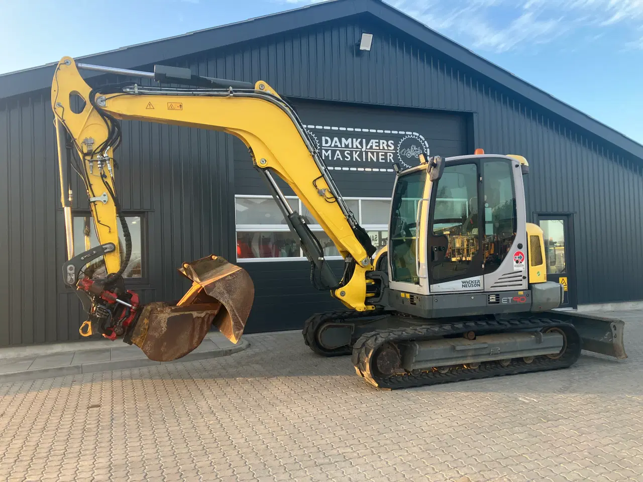 Billede 1 - Wacker Neuson 9 Tons Med rotortilt