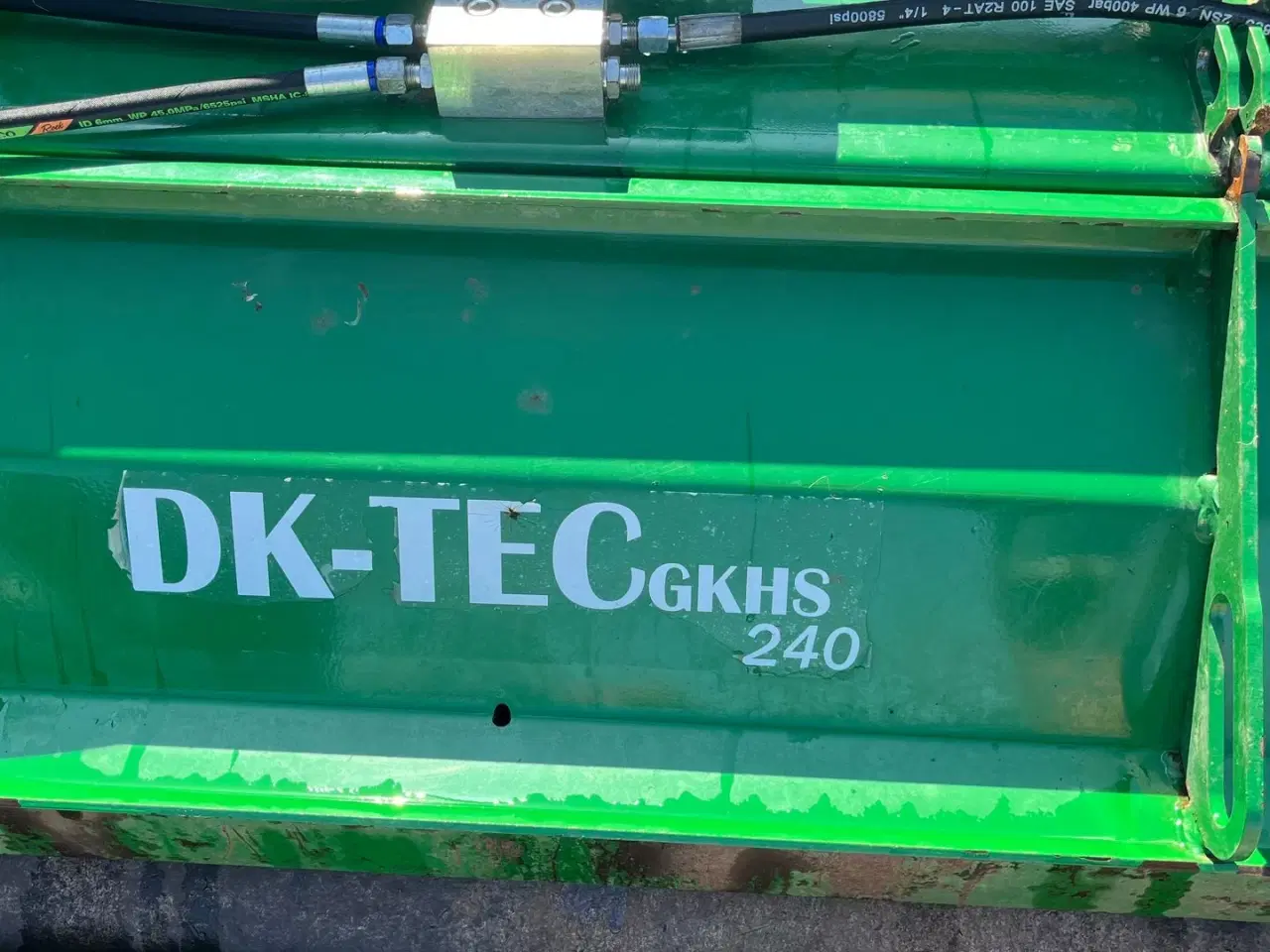 Billede 15 - DK-TEC slagleklipper  240 cm slagleklipper Hyd. sideforskydning