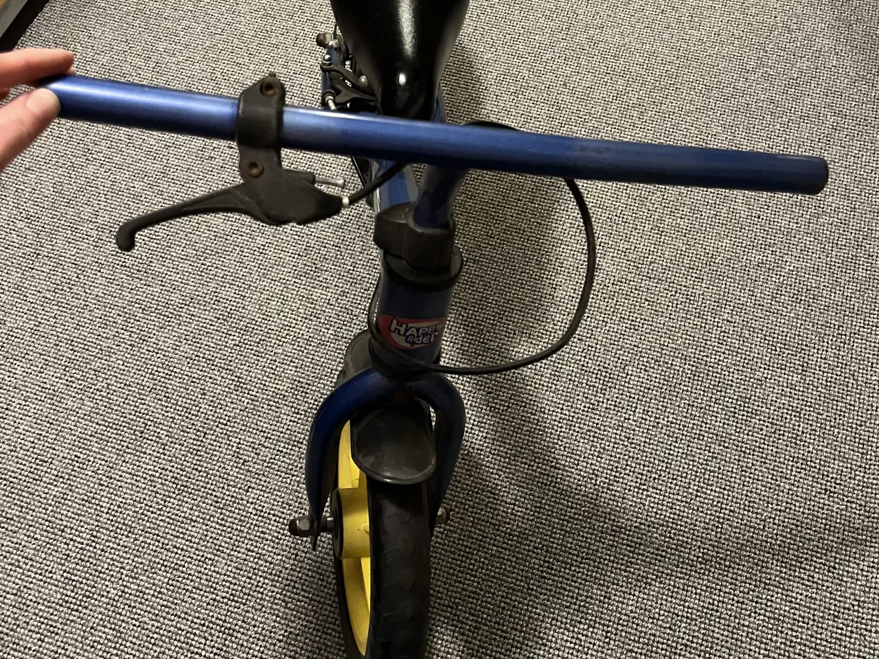 Billede 3 - Løbecykel med bremse Happy Rider