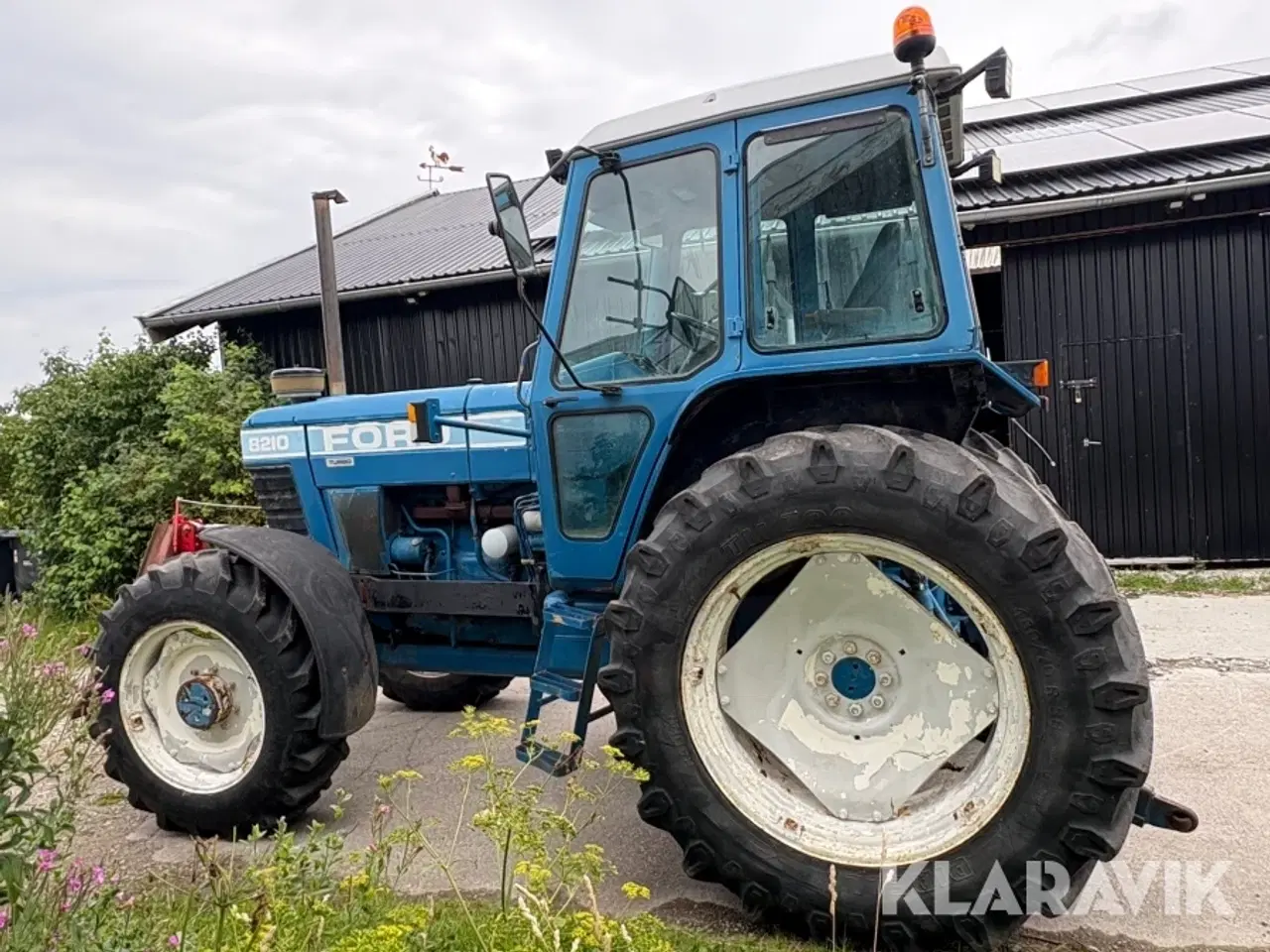Billede 9 - Traktor Ford 8210 Turbo med front løfter og A-ramme