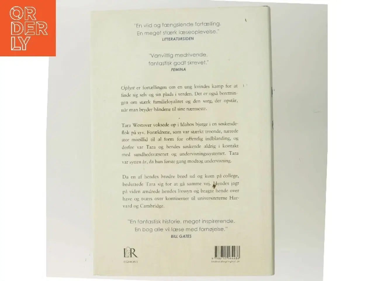 Billede 3 - Oplyst : erindringsroman af Tara Westover (f. 1986) (Bog)