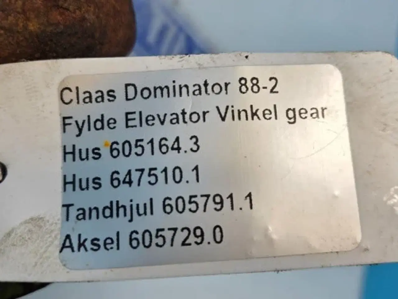 Billede 13 - Claas Dominator 88 Vinkelgear 605164.3