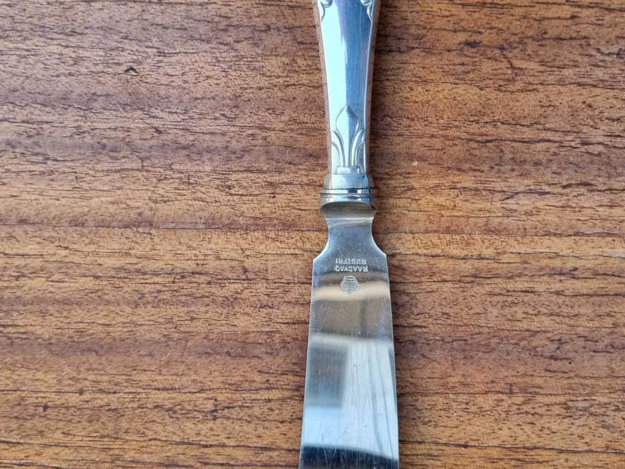 Billede 1 - Lagkagekniv i sølv