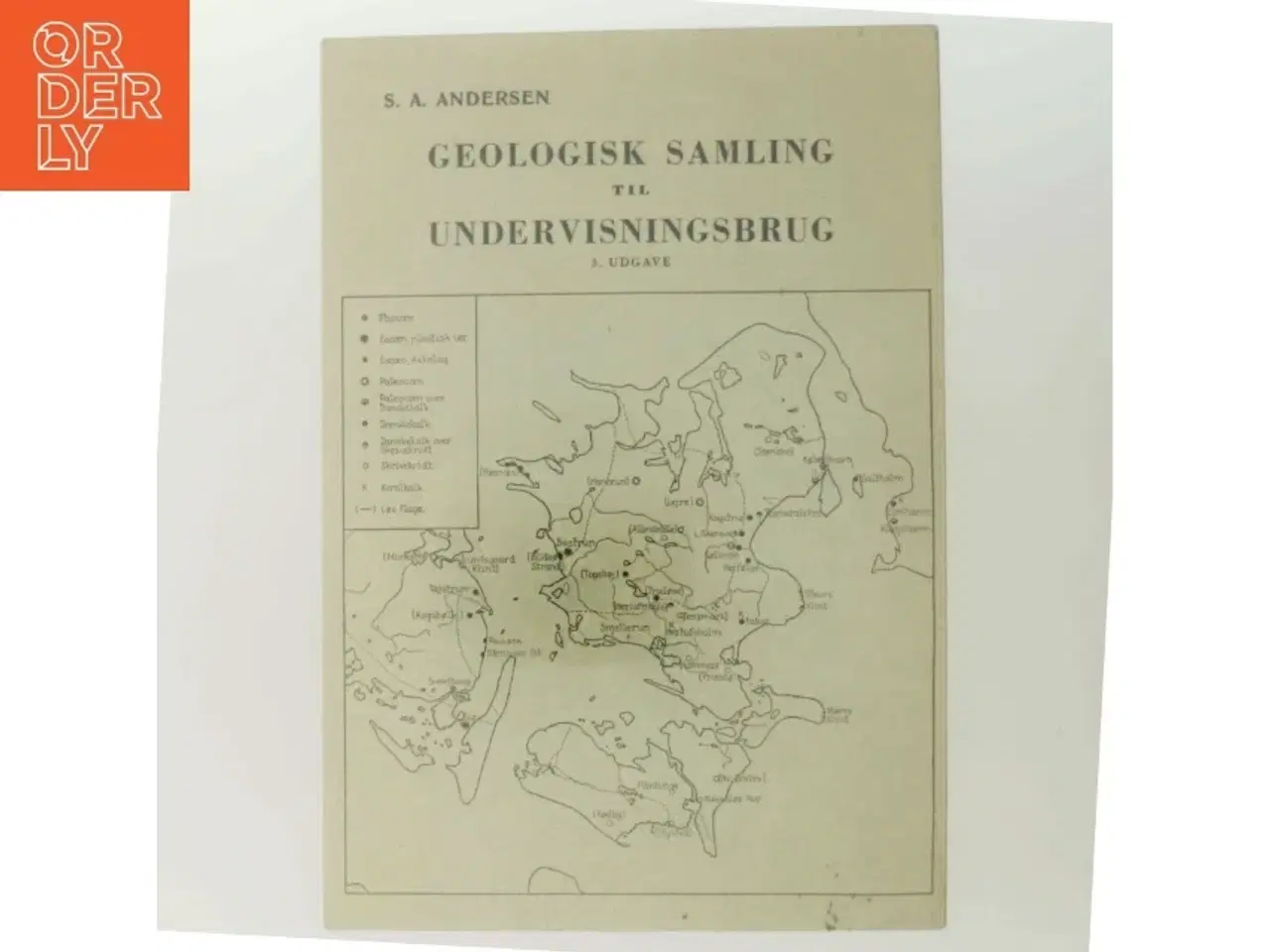 Billede 3 - Geologisk Samling til Undervisningsbrug af S. A. Andersen (Bog)