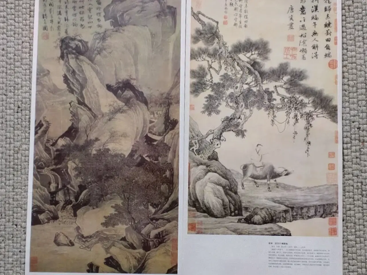 Billede 3 - Kinesiske kalendertryk /plakater