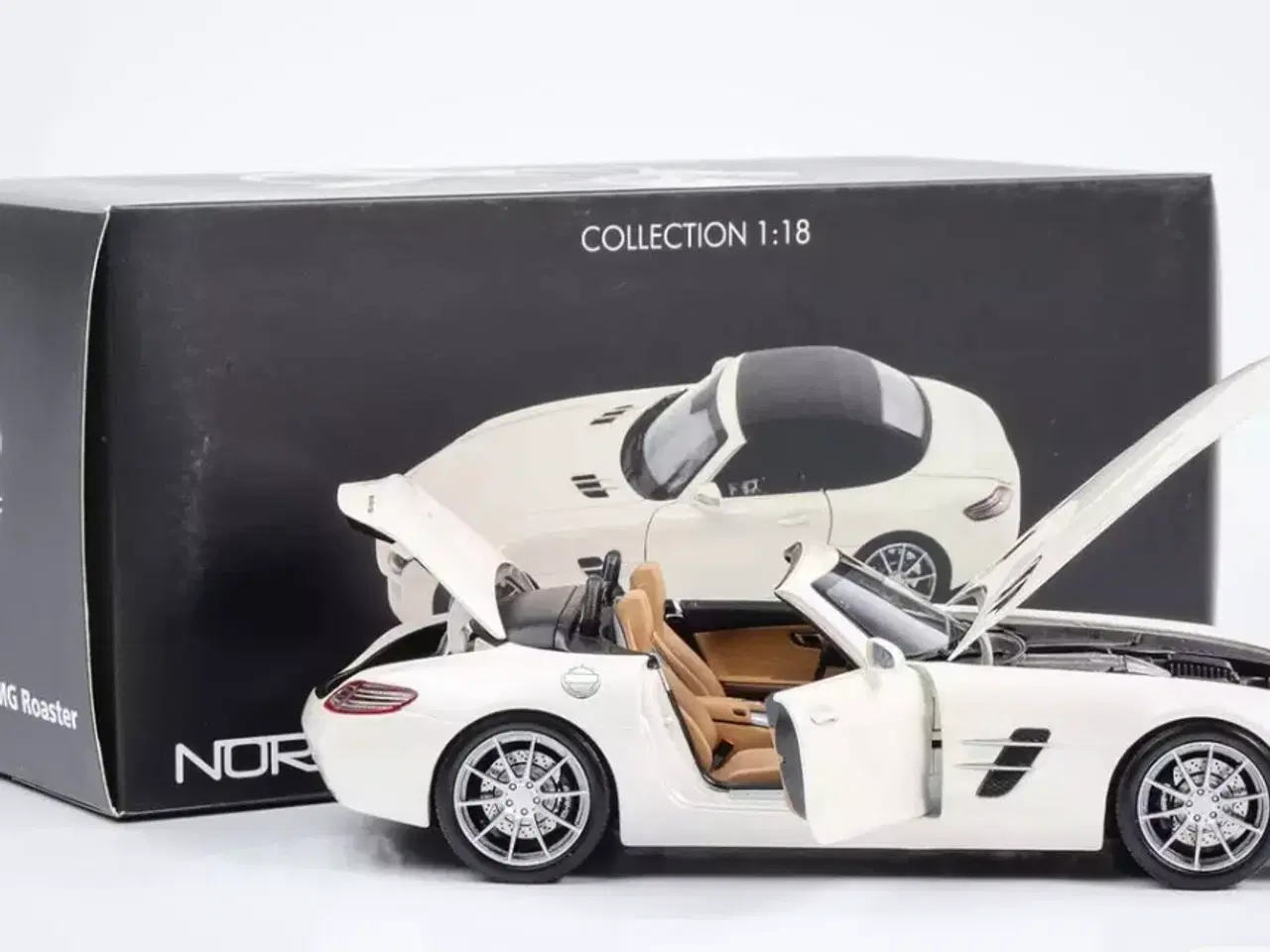 Billede 6 - 1:18 Mercedes SLS AMG Roadster 2011 R197