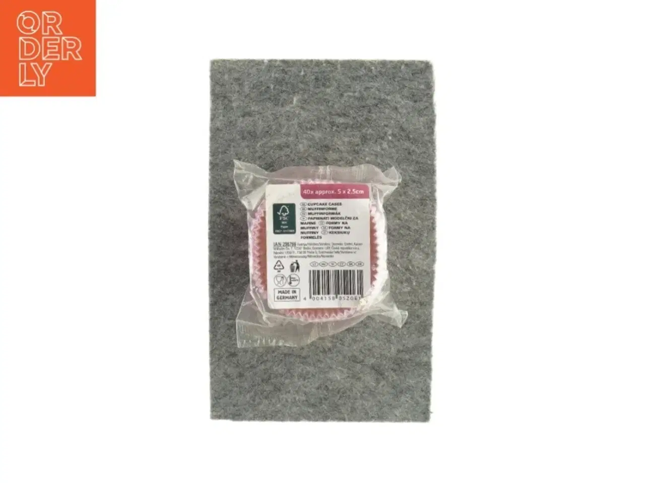 Billede 1 - Muffinsform 40 styk (str. 5 x 2,5 cm)