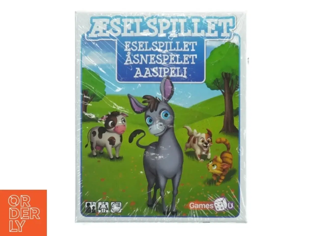 Billede 1 - æselsplillet kortspil fra Games4U (str. 17x14 cm)