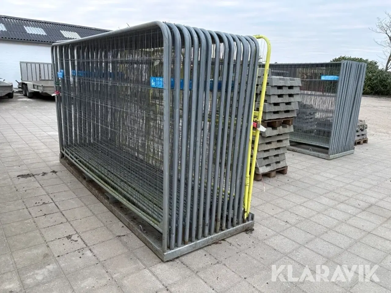 Billede 5 - Hegn 28 styk + tilhørende fødder