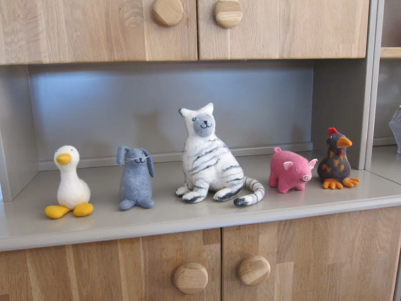 Billede 5 - Håndlavet Filt dyr.