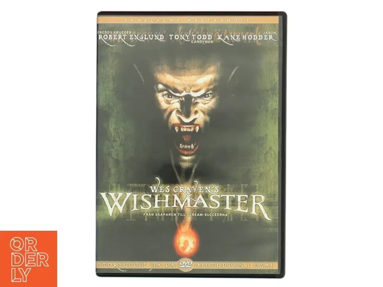 Billede 1 - Wes Craven&#39;s Wishmaster med Robert Englund (DVD)