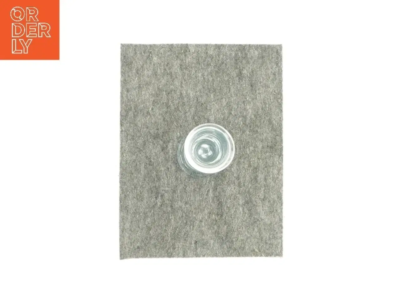 Billede 2 - Lille glas vase (str. HØ: 17x5,5 cm)