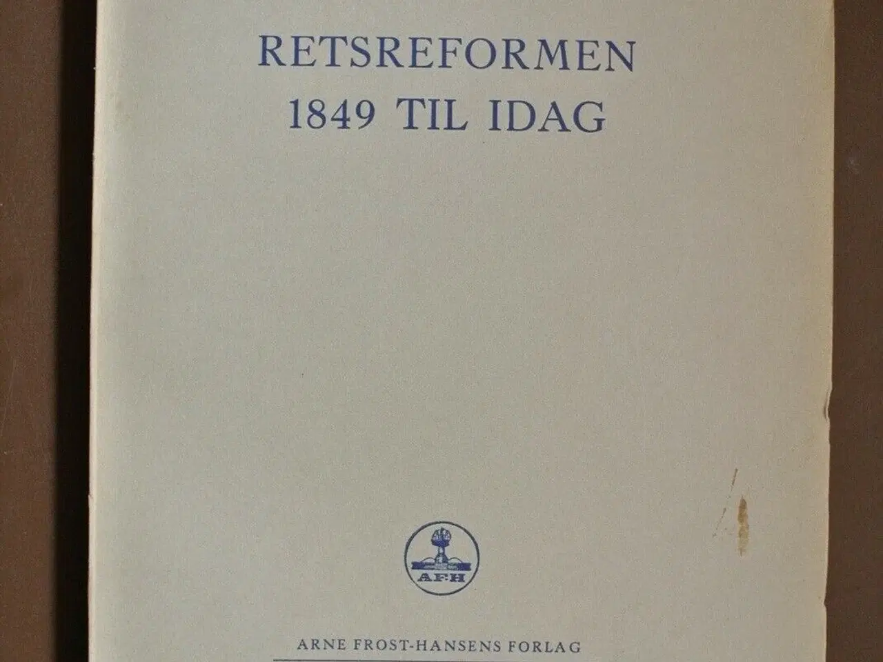 Billede 1 - retsreformen 1849 til idag, af troels g. jørgensen