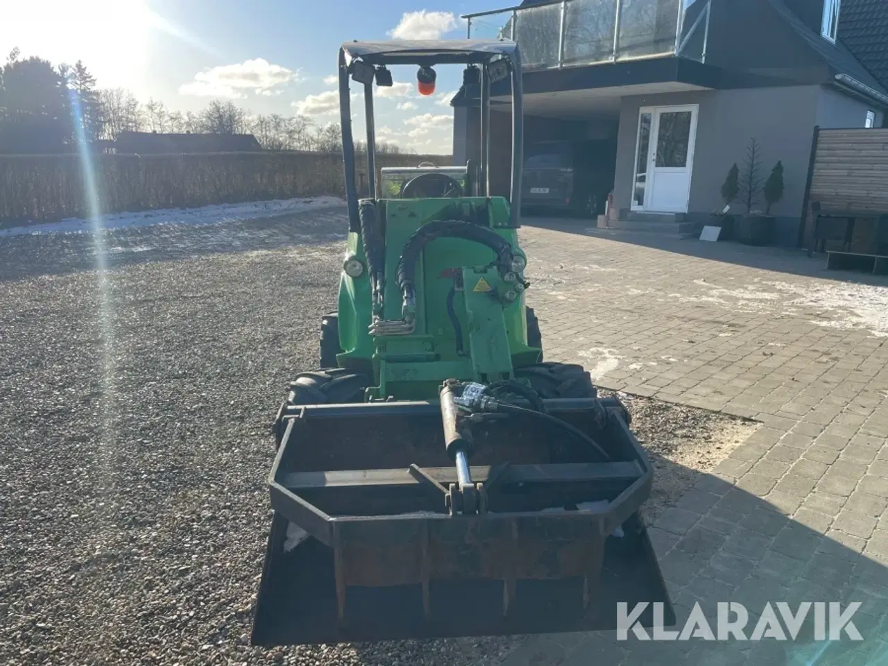 Billede 2 - Minilæsser Avant Staldkat 630 med siloklo