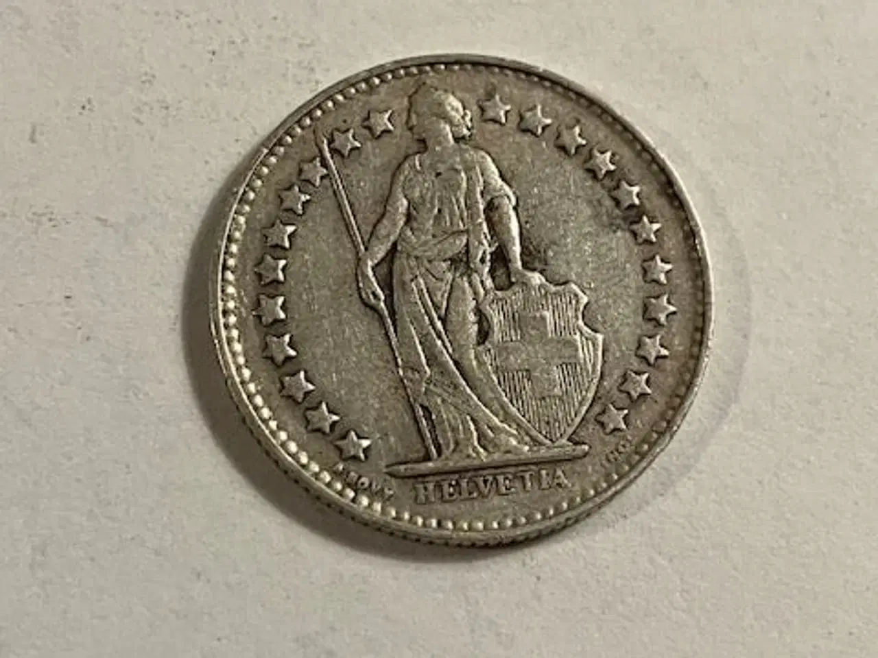 Billede 2 - 1/2 Franc 1934 Switzerland