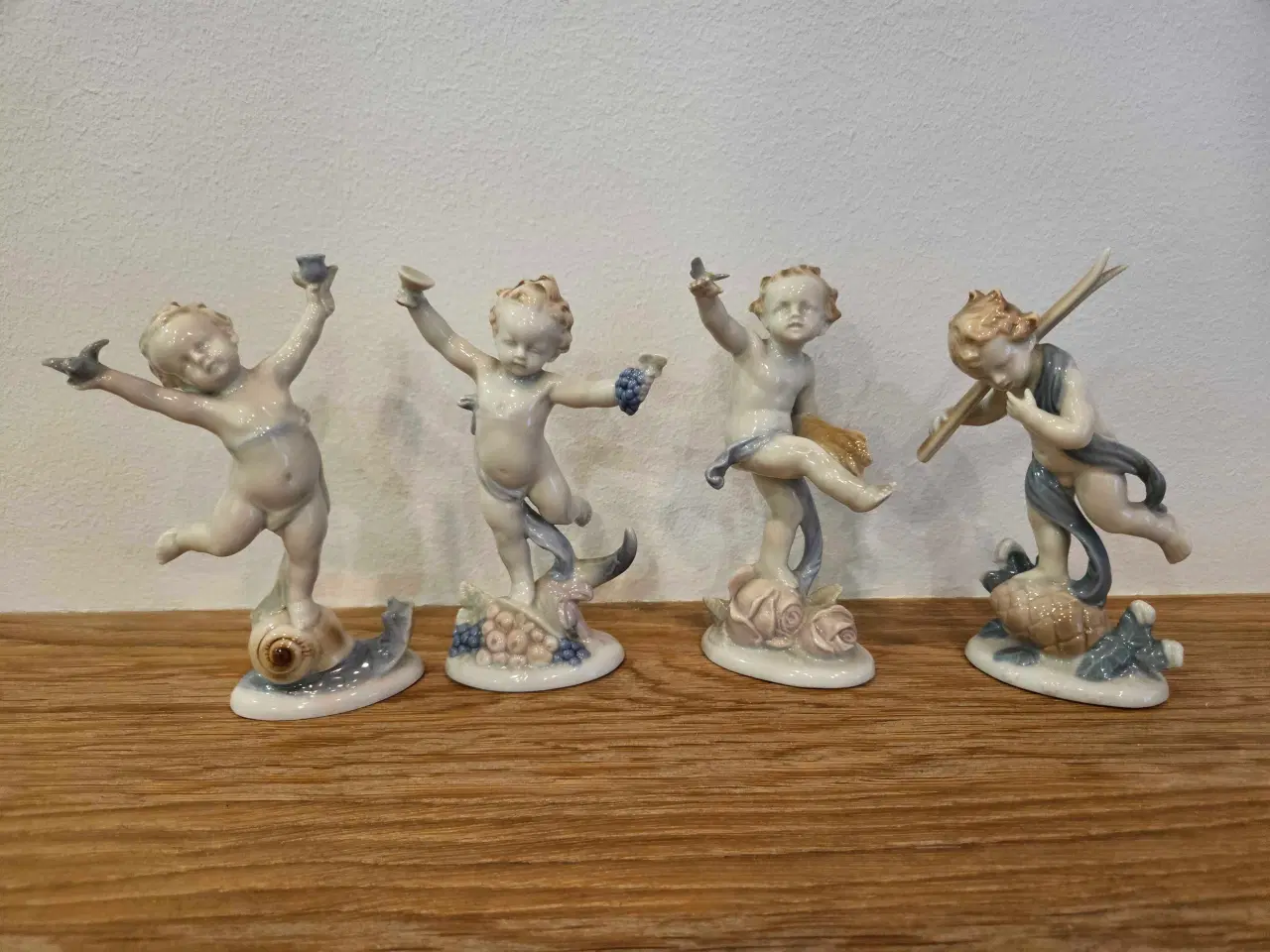 Billede 1 - Porcelænsfigurer - De fire årstider
