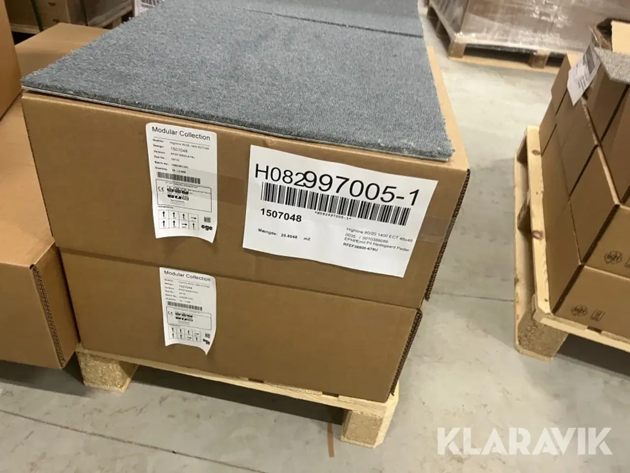 Billede 10 - Tæppeflise Egetæpper Highline 25 m2