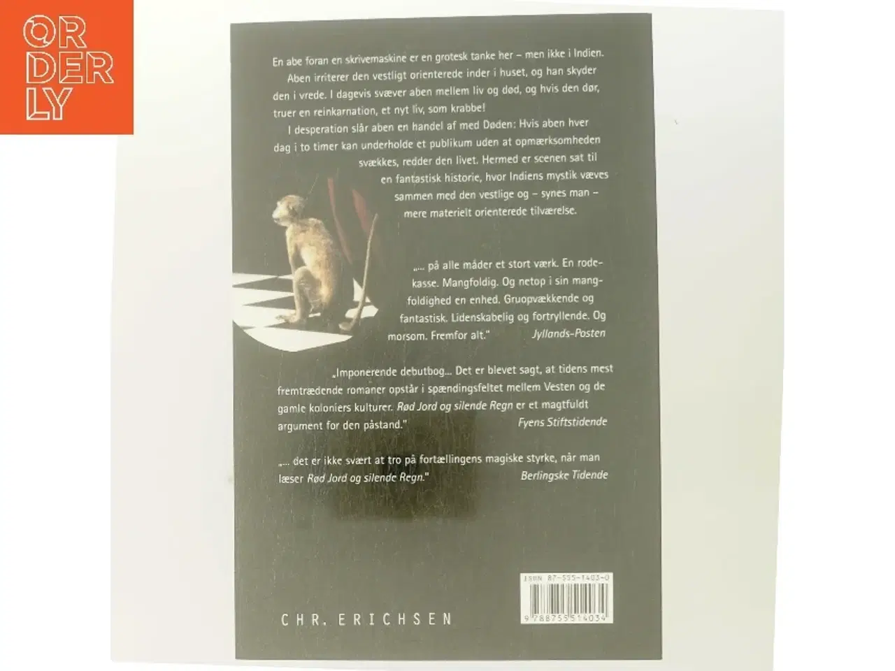 Billede 3 - Rød jord og silende regn af Vikram Chandra (Bog)