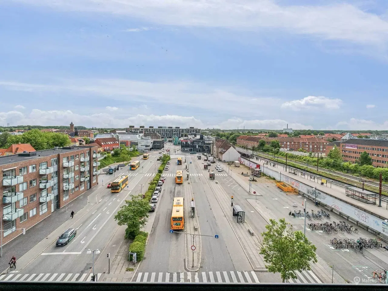 Billede 9 - Attraktivt kontorlejemål lige ved Glostrup Station – adgang til fælles kantine og tagterrasse.