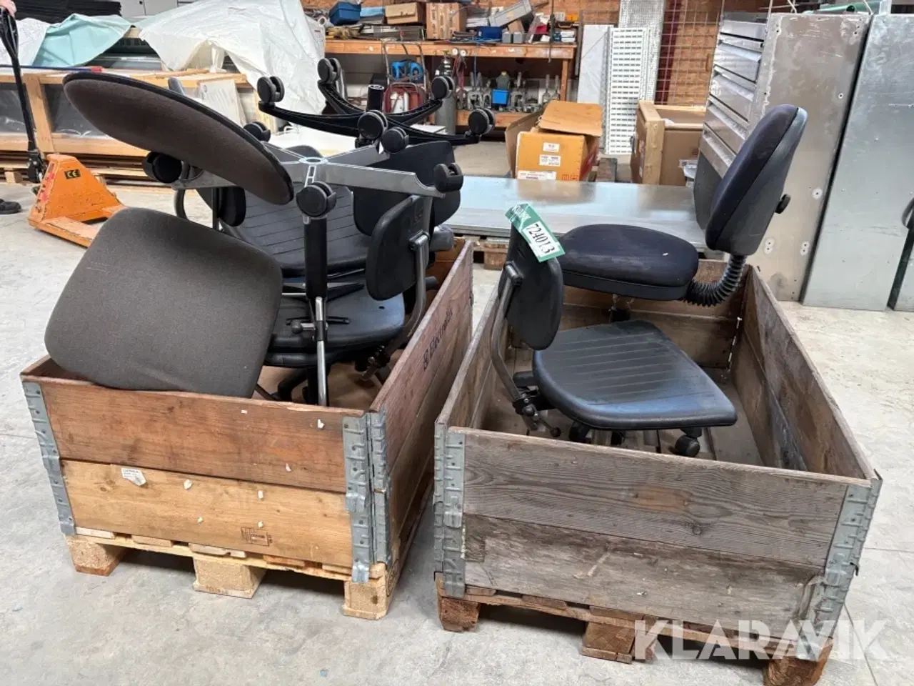 Billede 6 - Kontorstole 8 styk