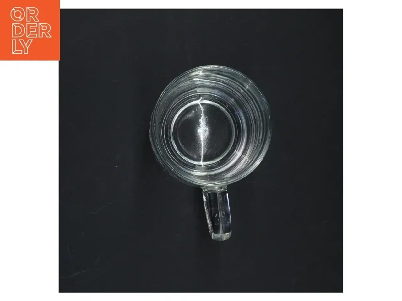 Billede 3 - Glaskrus med indgravering af kolibri (str. 13 cm)