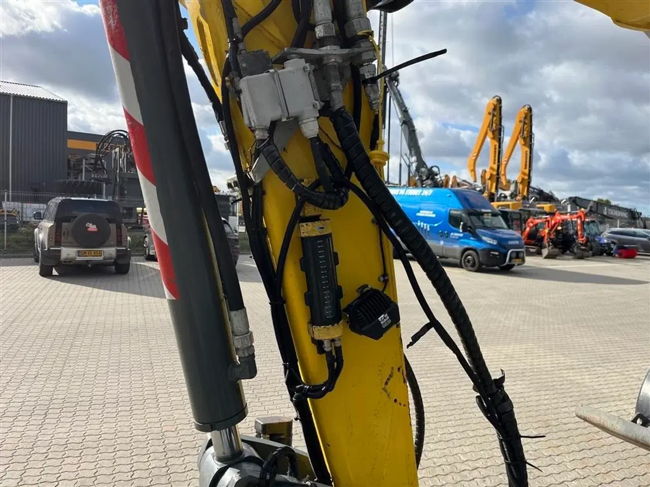 Billede 6 - Wacker Neuson EW 100  Gummihjuler med rotortilt, vogn og fuld skovlpakke