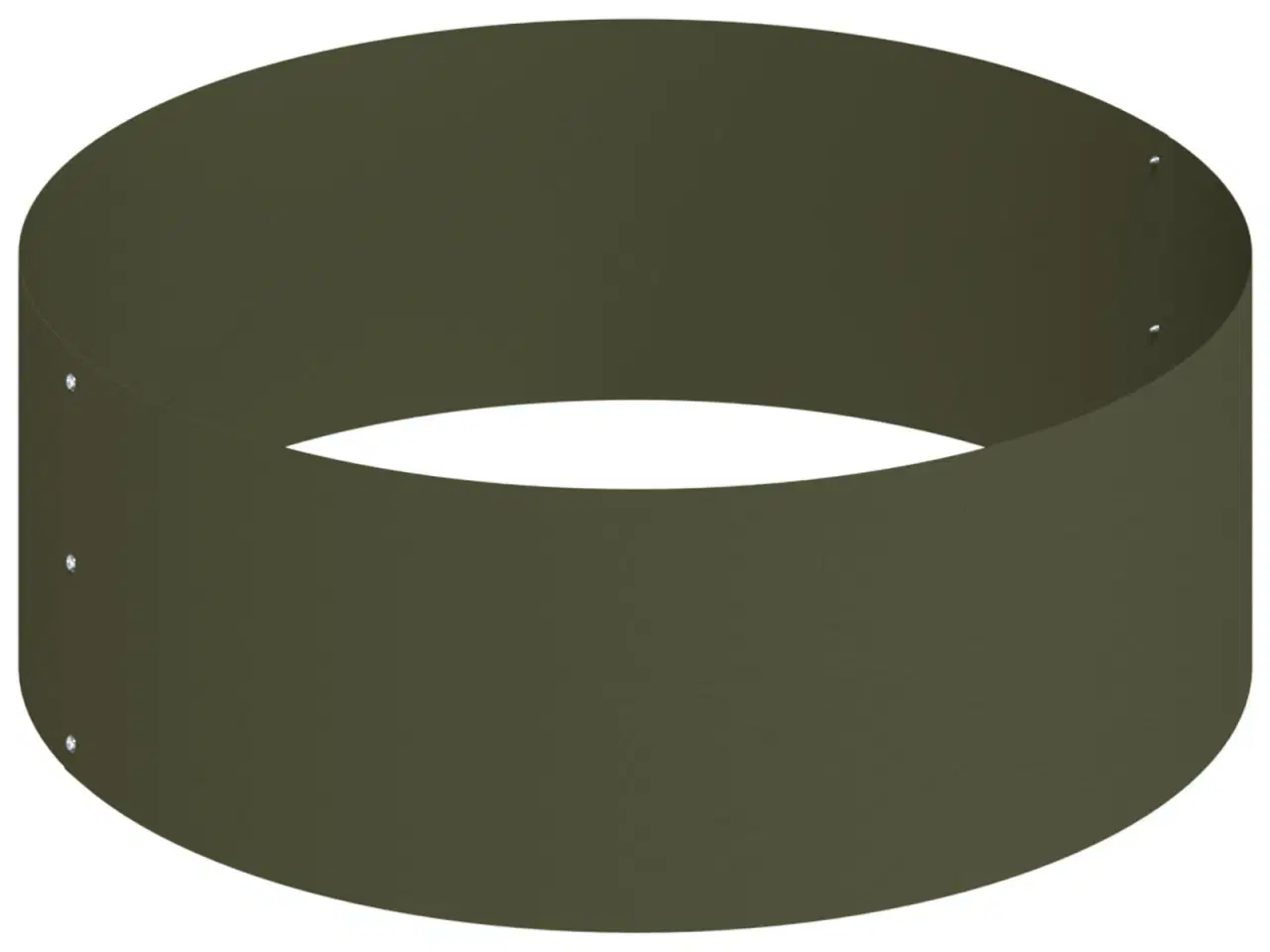 Billede 7 - Have Blomsterkrukke Olivengrøn 90 x 90 x 20 cm Stål