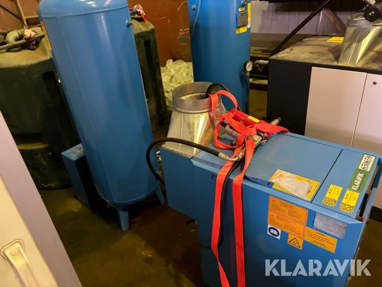 Billede 3 - Skruekompressor Boge Granzow C7 med forvarmer, tank og filter