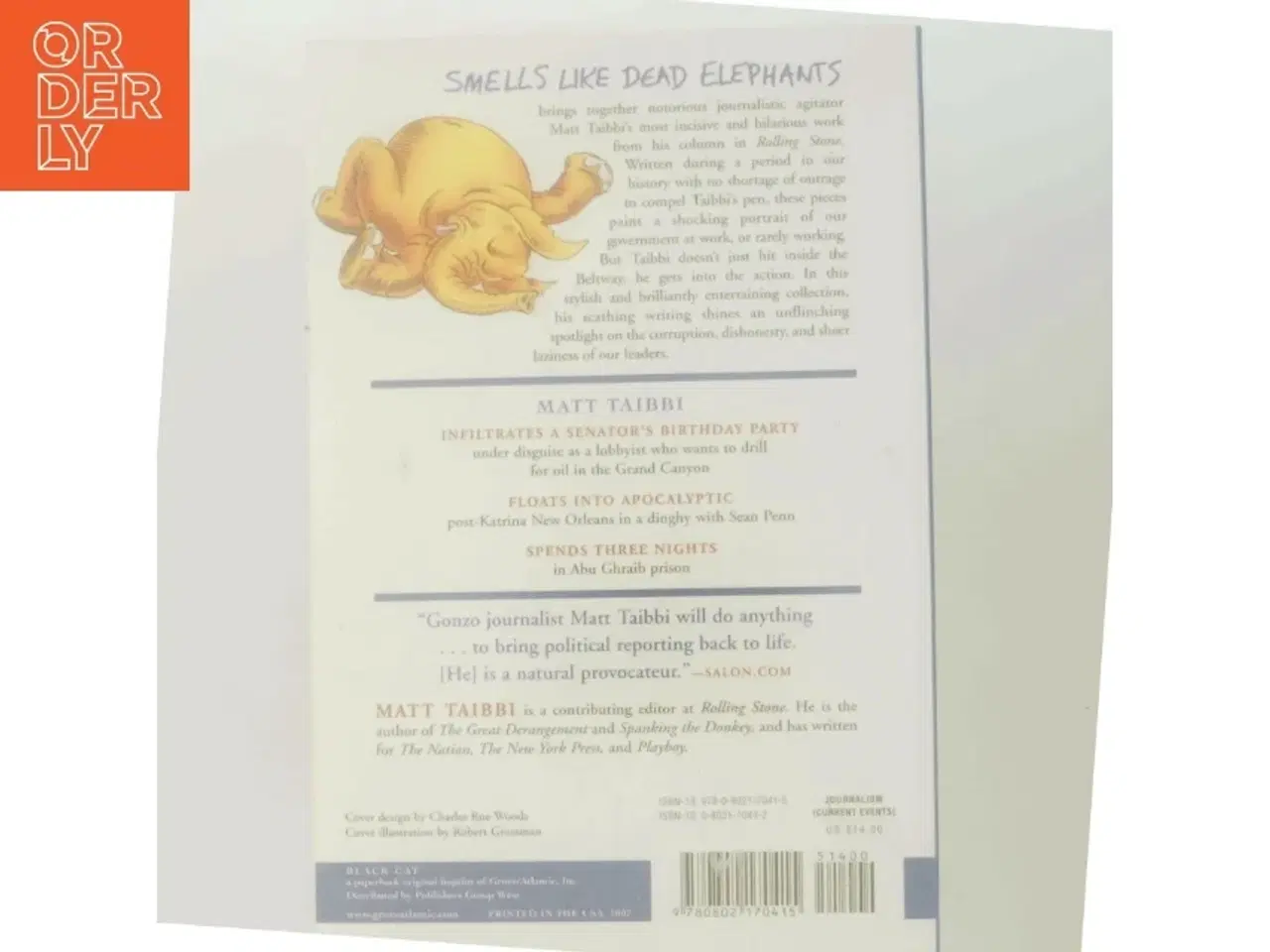 Billede 3 - Smells Like Dead Elephants af Matt Taibbi (Bog)