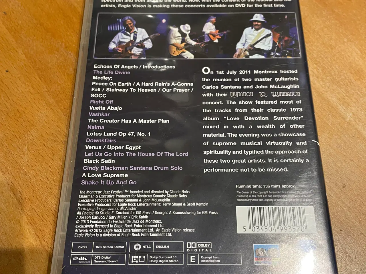 Billede 5 - Musik dvd: Rush, Santana, Nirvana