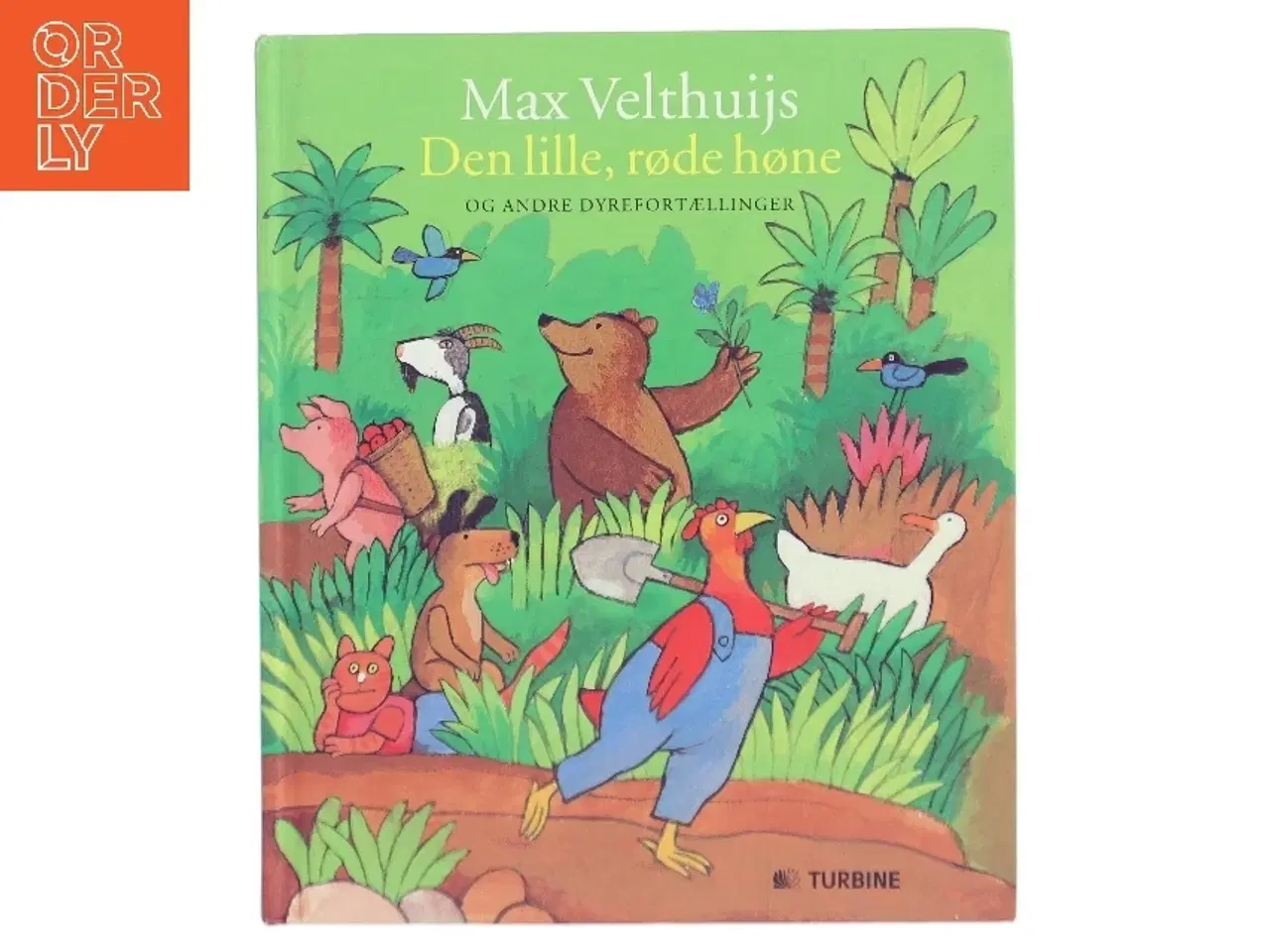 Billede 1 - Den lille, røde høne af Max Velthuijs (Bog)