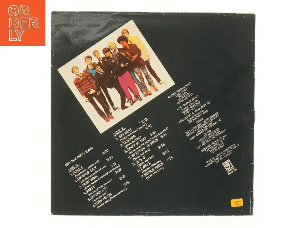 Billede 2 - Mek Pek Party Band vinyl album fra Mek Pek