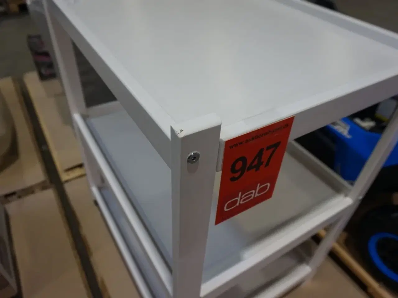 Billede 4 - Hoppekids Puslebord - Ida-Marie - 73x56x84 cm - Hvid