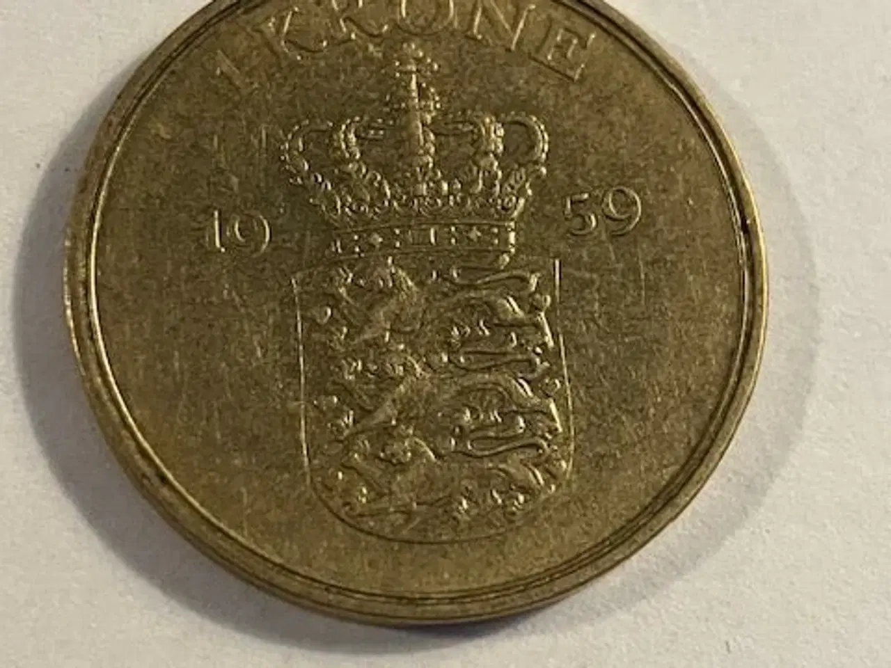 Billede 2 - 1 Krone 1954 Danmark