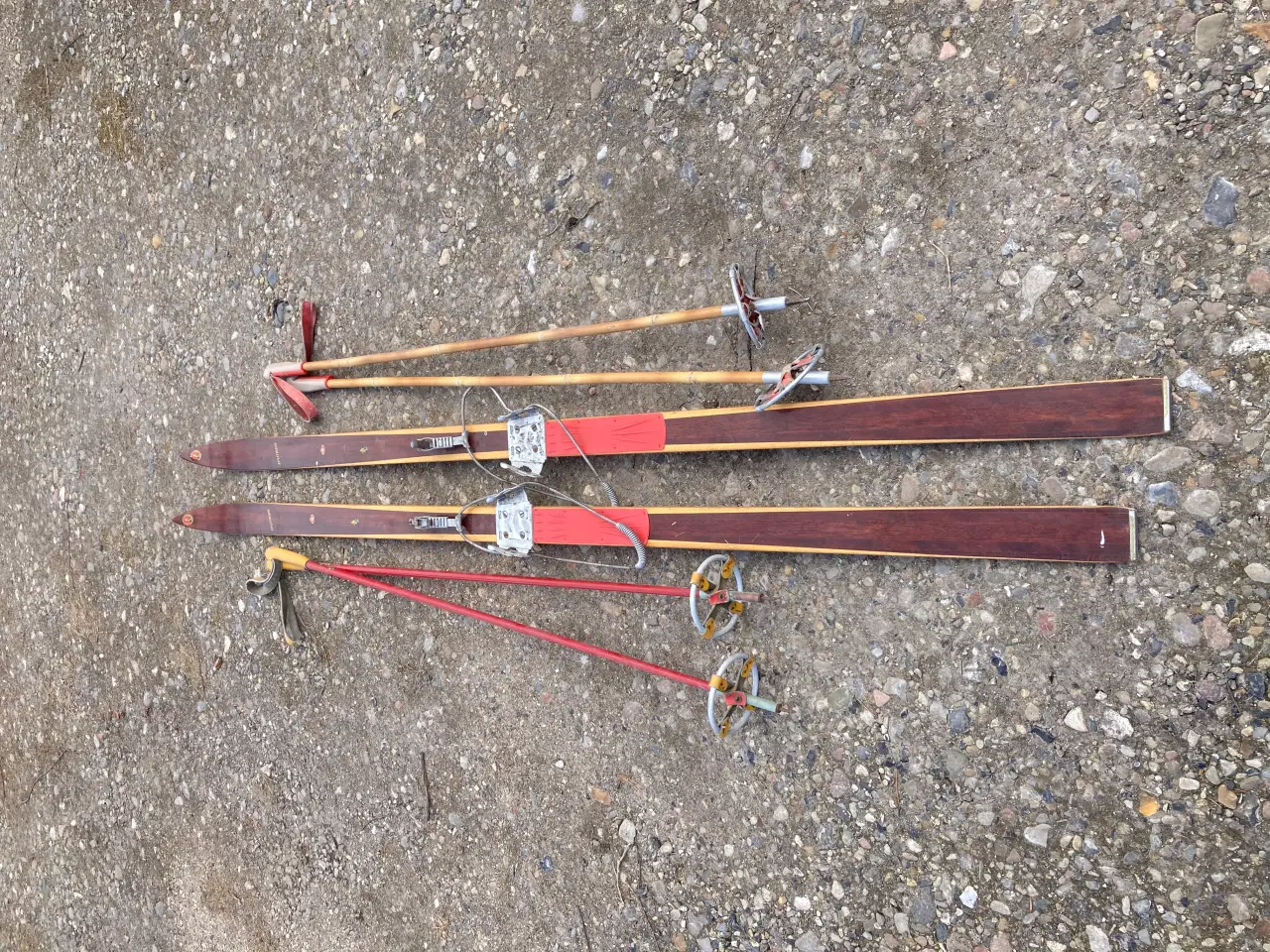Billede 1 - Træ langrend ski