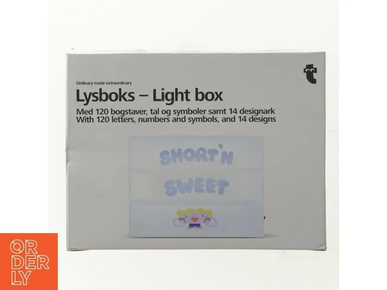 Billede 1 - Lys boks fra Tiger (str. 21 x 16 cm)
