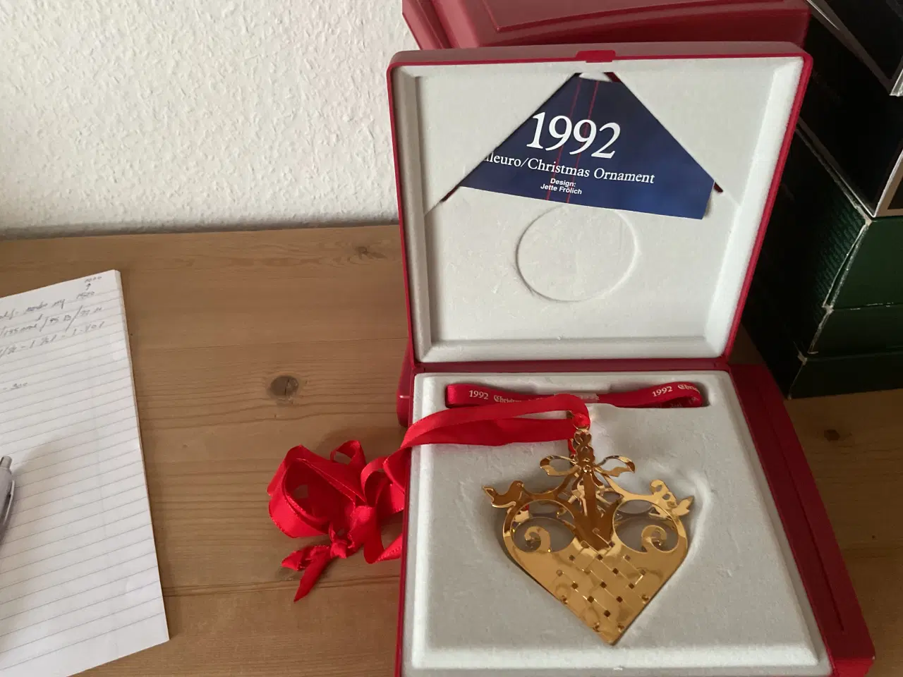 Billede 1 - 1992  Georg Jensen juleuro 