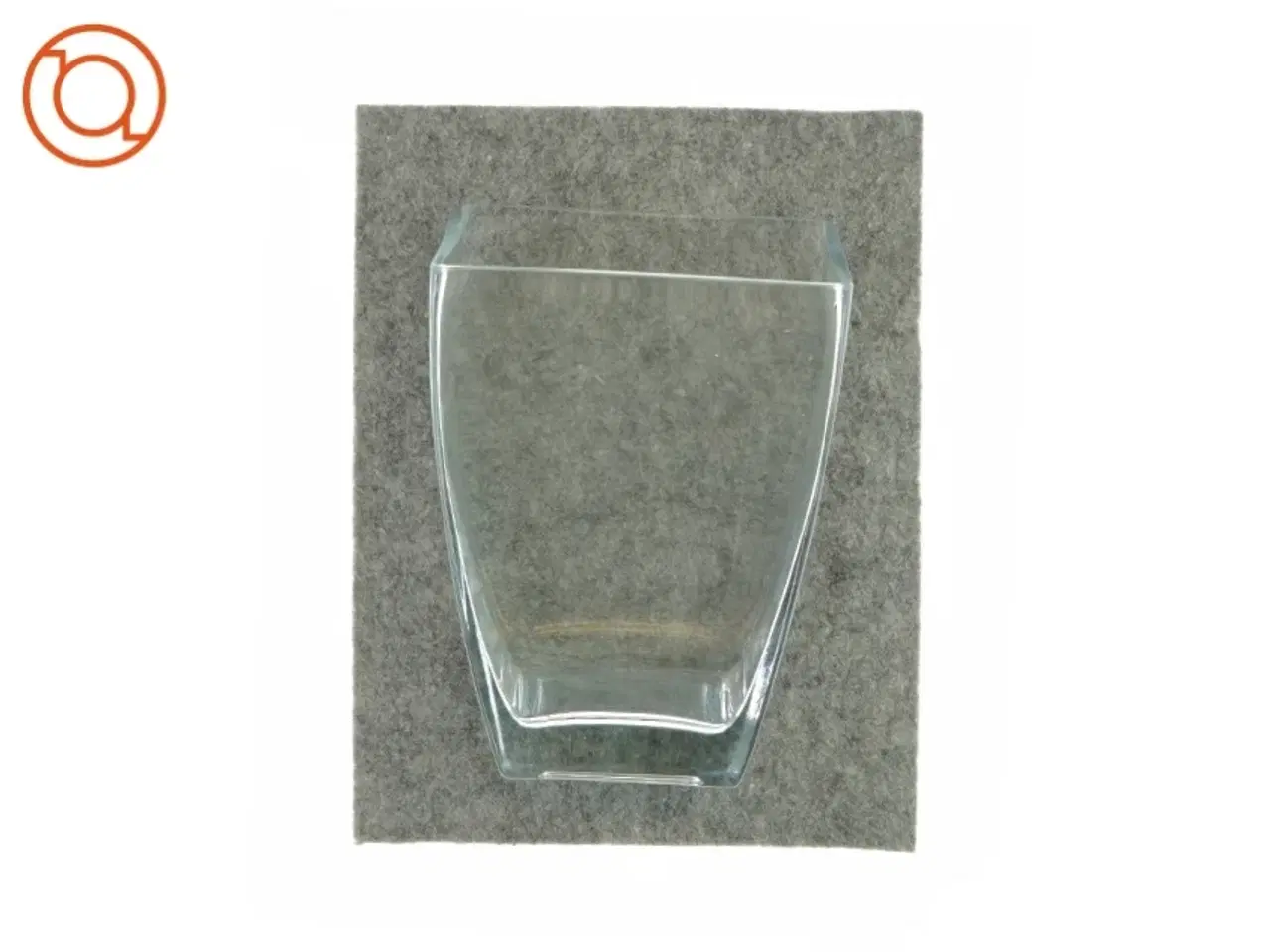 Billede 1 - Firkanet glasvase