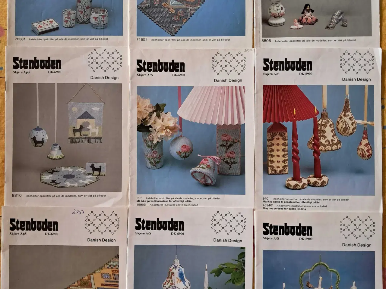 Billede 1 - Forskellige opskrifter fra stenboden 