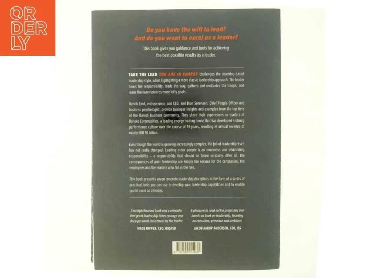 Billede 3 - Take the lead : you are in charge af Henrik Lind (f. 1975-02-19) (Bog)