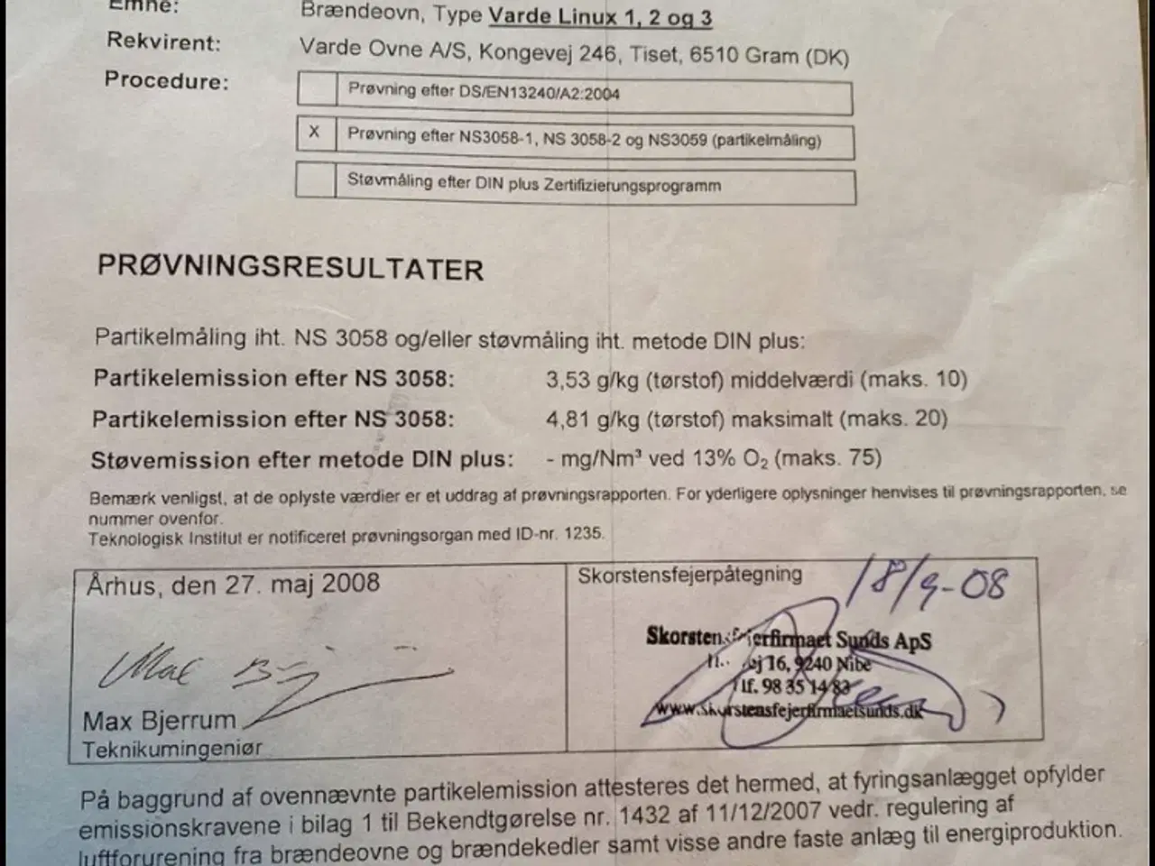 Billede 3 - Brændeovn