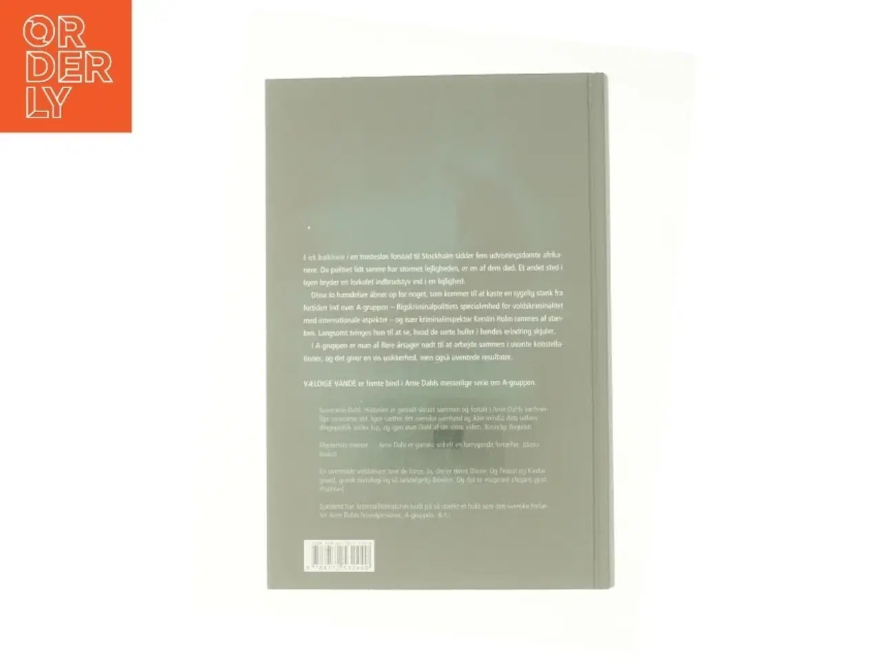 Billede 2 - Vældige vande af Arne Dahl (f. 1963) (Bog)