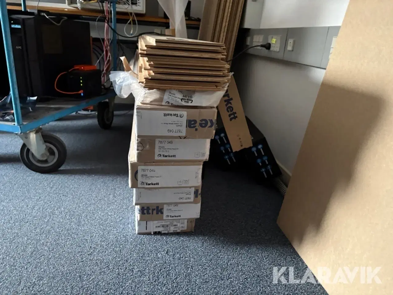 Billede 3 - Trægulv og sporplader