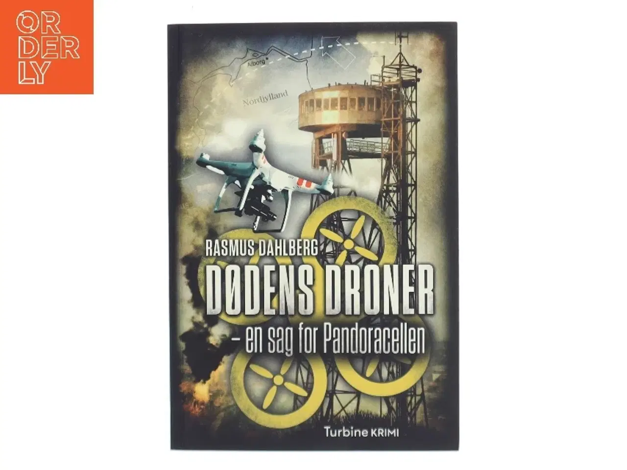 Billede 1 - Dødens droner : en sag for Pandoracellen af Rasmus Dahlberg (Bog)