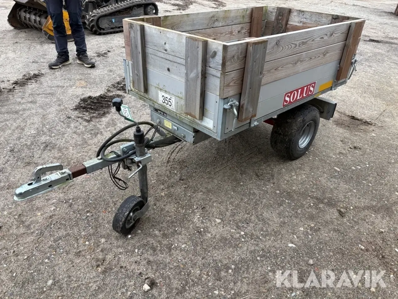 Billede 1 - Hydraulisk tipvogn Solus