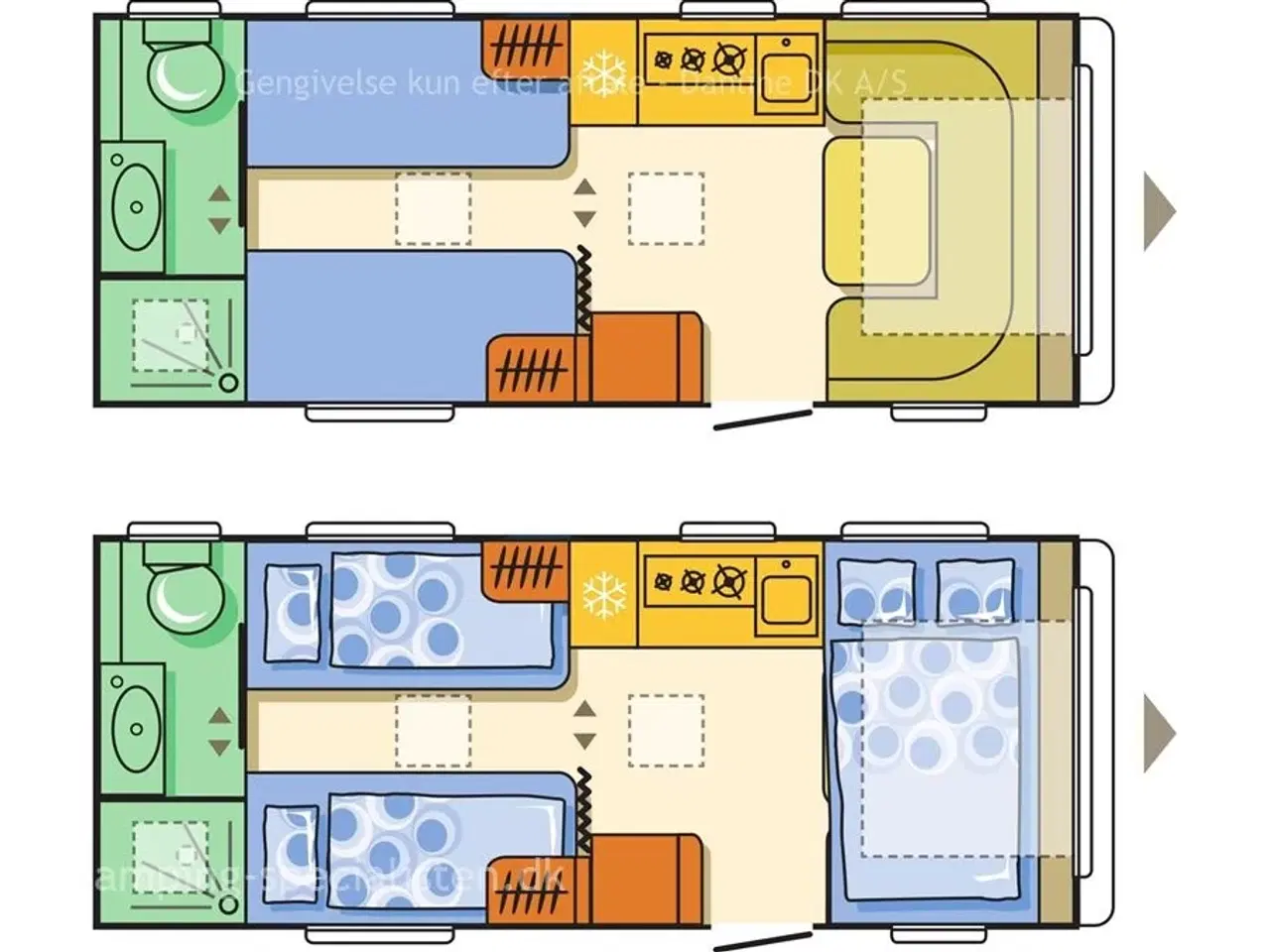 Billede 4 - 2016 - Adria Adora 572 UT   2016 Adria Adora 572 UT - Se den nu hos Camping-Specialisten.dk